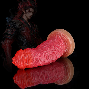 Knotdildo Rose Red Fantasy Dildo – Silicone Romantic Design