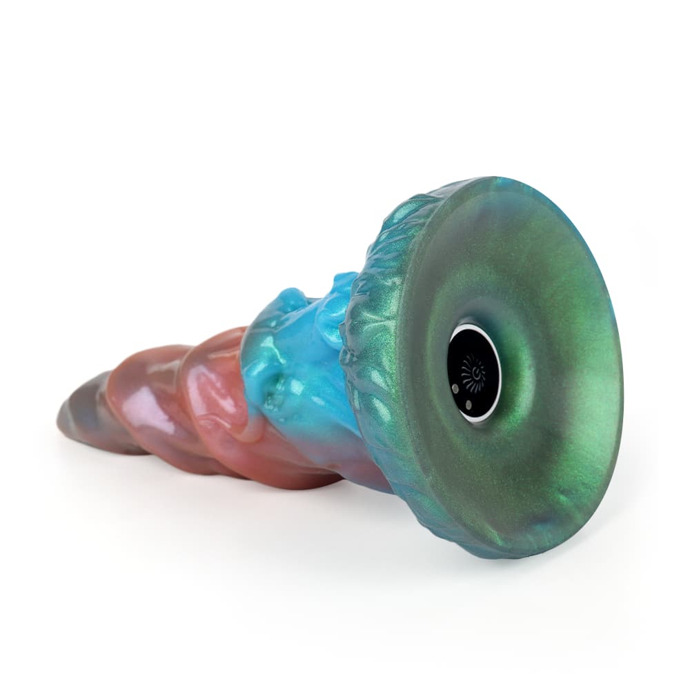 Bullhorn Red Blue Green Electric Vibrating Dildo