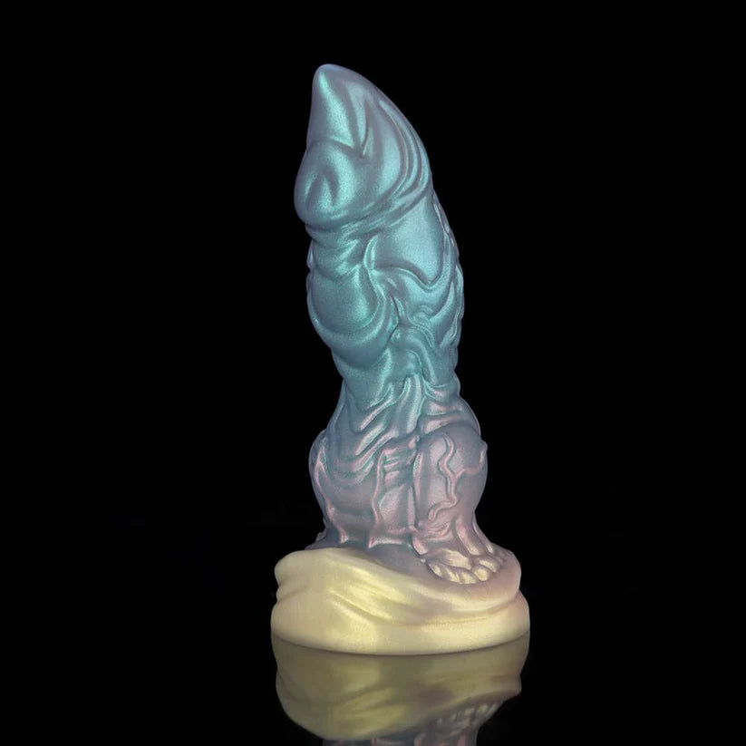 Knotdildo Sailor's Tears Light Blue Knot Dildo – Textured Fantasy Silicone Toy