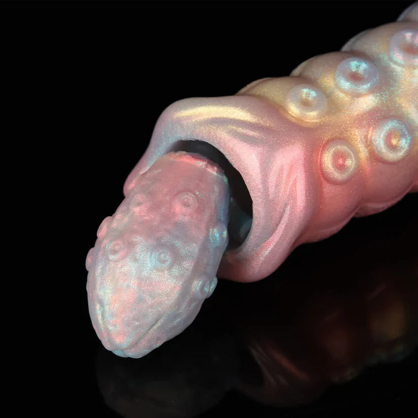 Knotdildo ADAIR Colorful Inflatable Ovipositor Dildo – Fantasy-Inspired Design