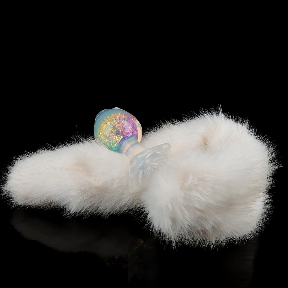 Knotdildo Flower Crystal Butt Plug – Elegant Design with Optional Accessories