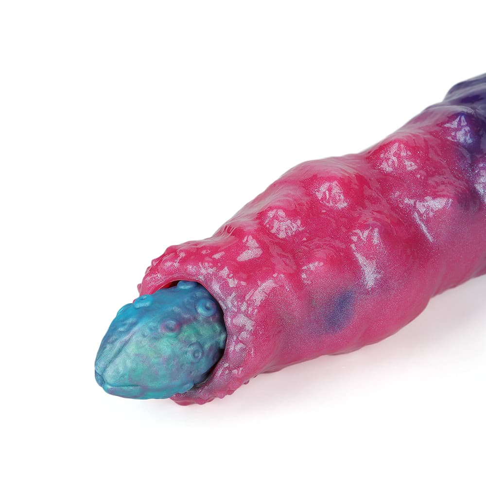 Knotdildo Clifford Inflatable Ovipositor Dildo with 4 Eggs – Silicone Toy