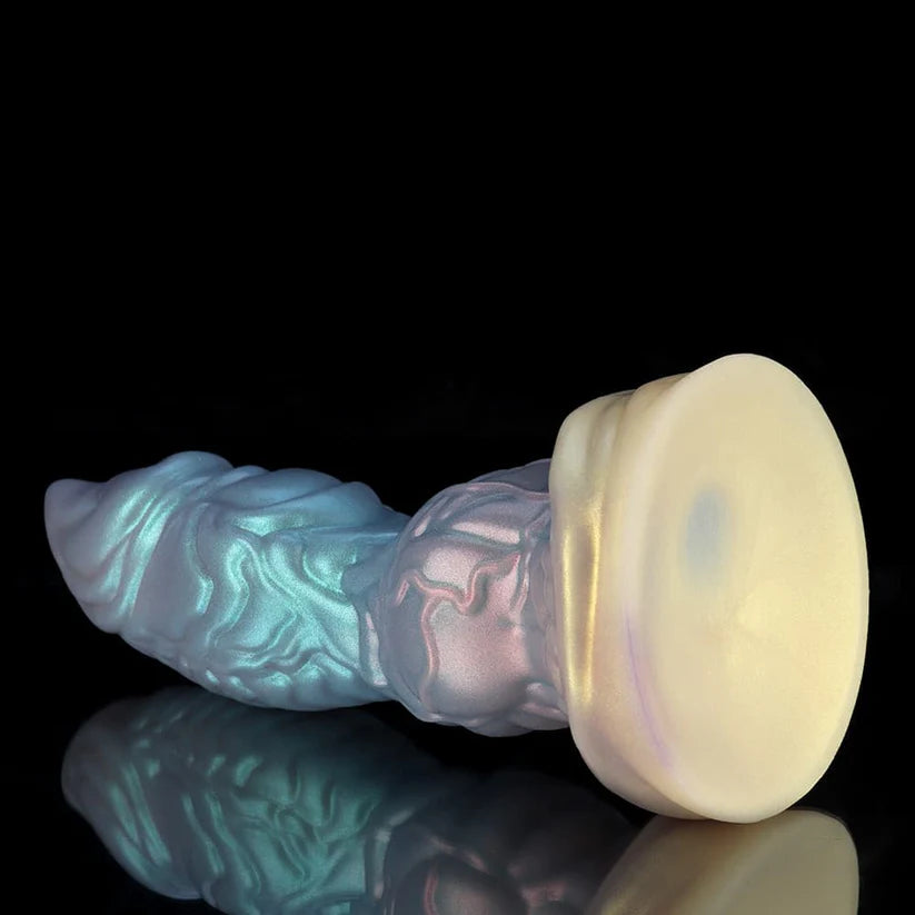 Knotdildo Sailor's Tears Light Blue Knot Dildo – Textured Fantasy Silicone Toy