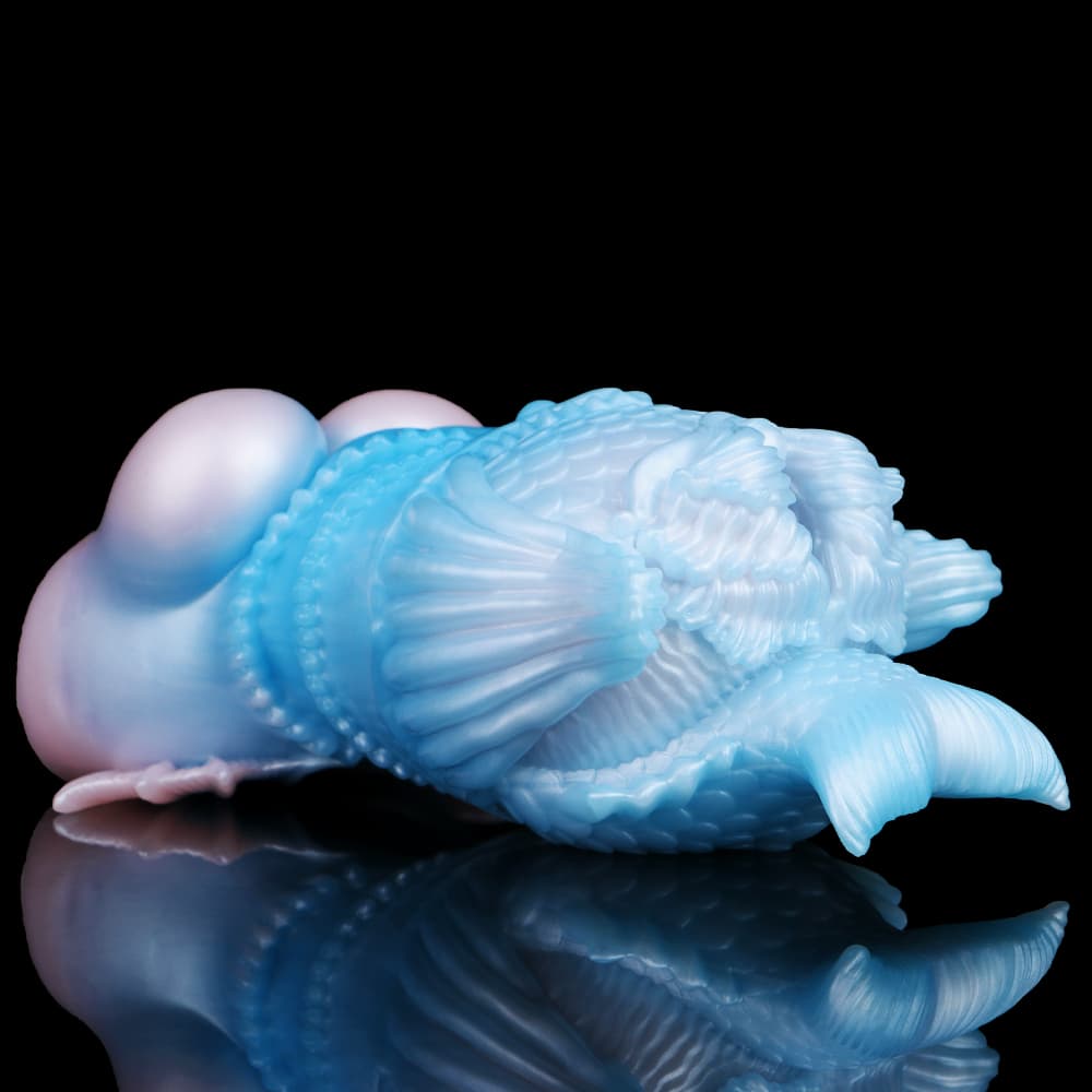 Knotdildo Blue Illusion Doll Male Masturbator – Soft Realistic Stroker Sleeve