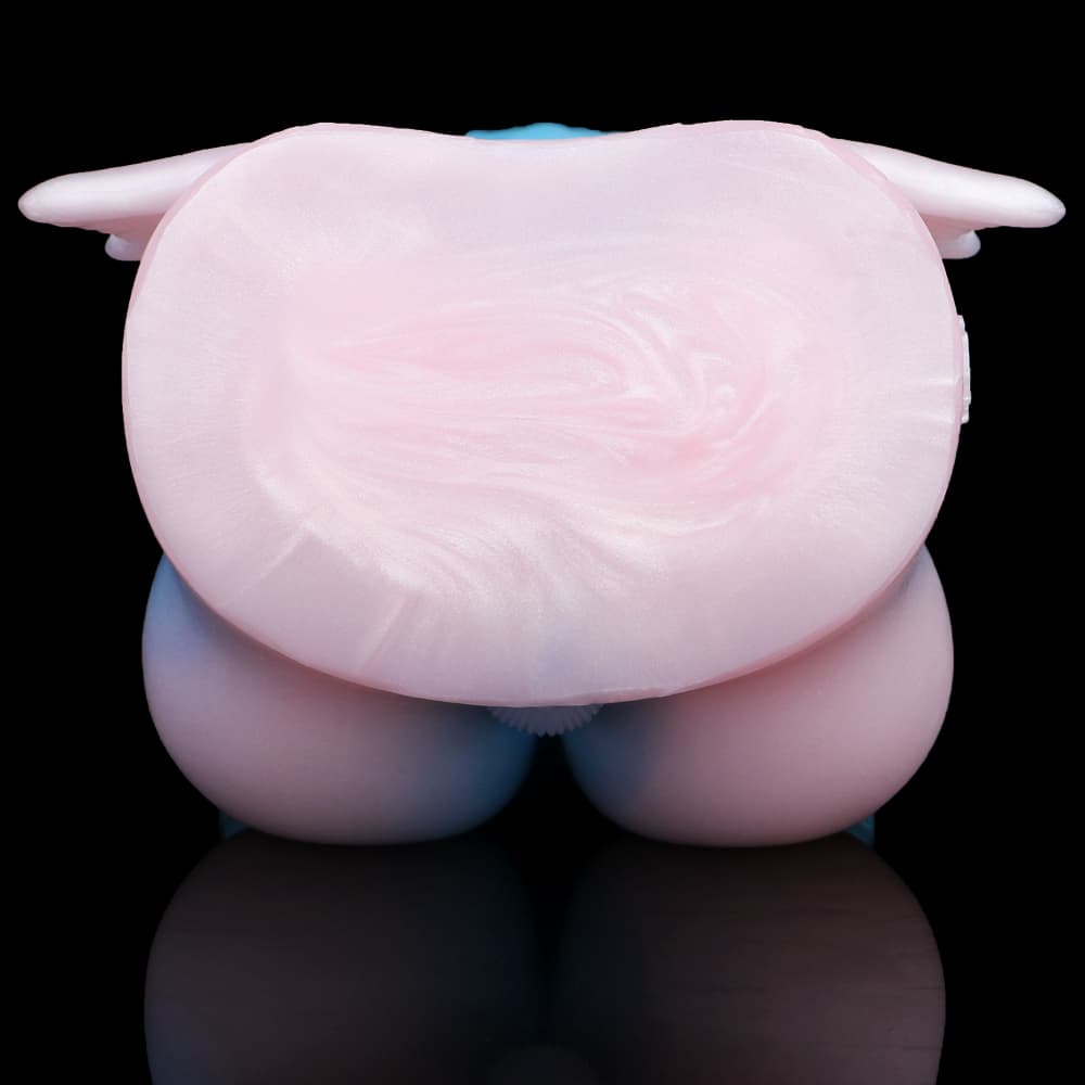 Knotdildo Blue Illusion Doll Male Masturbator – Soft Realistic Stroker Sleeve
