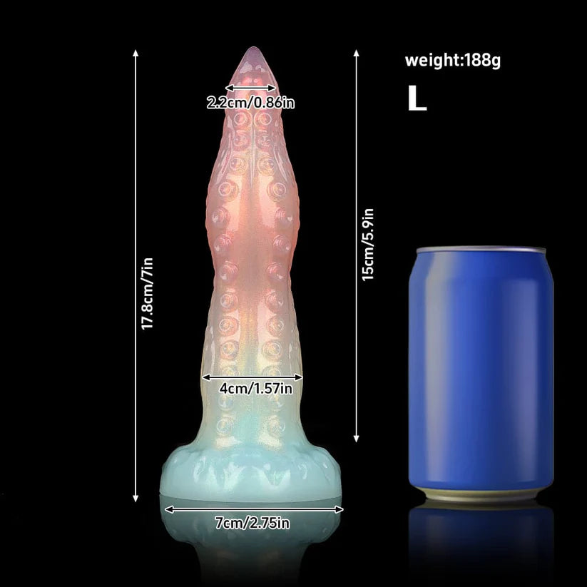 Knotdildo Octopus Tentacle Dildo – Fantasy Ocean-Inspired Design & Textured Glow