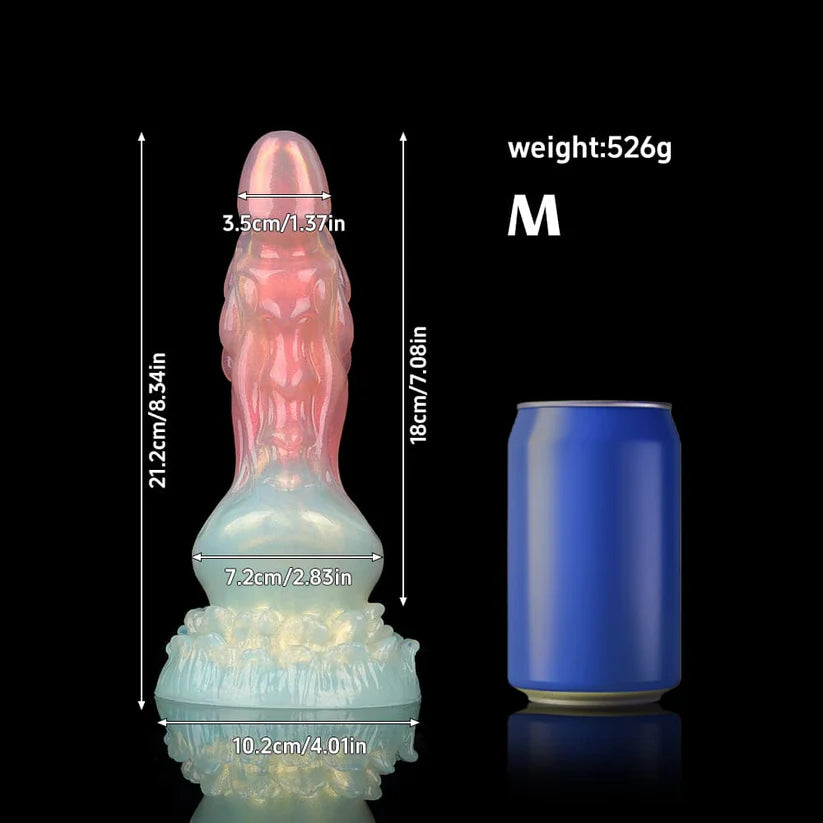 Knotdildo Qilin-Inspired Dildo – Mythical Fantasy Sculptural Design & Soft Glow