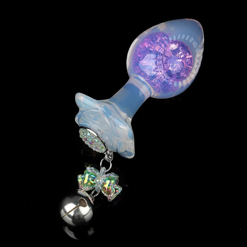 Knotdildo Crystal Silicone Plug – Sleek Design with Optional Accessories