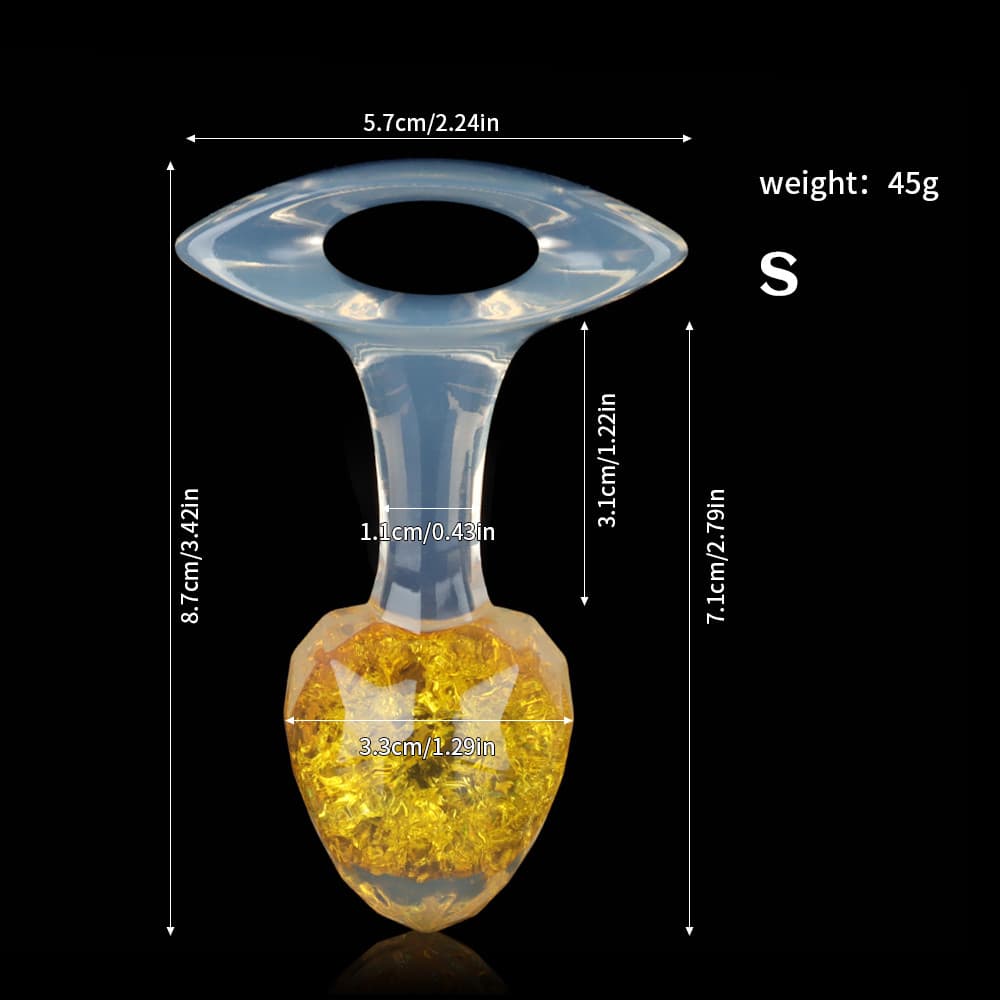 Diamond Crystal Butter Plugs - 9 Colors