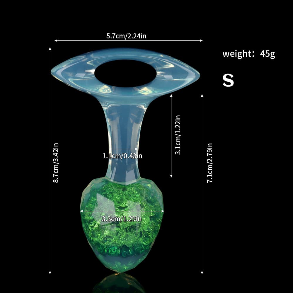 Diamond Crystal Butter Plugs - 9 Colors