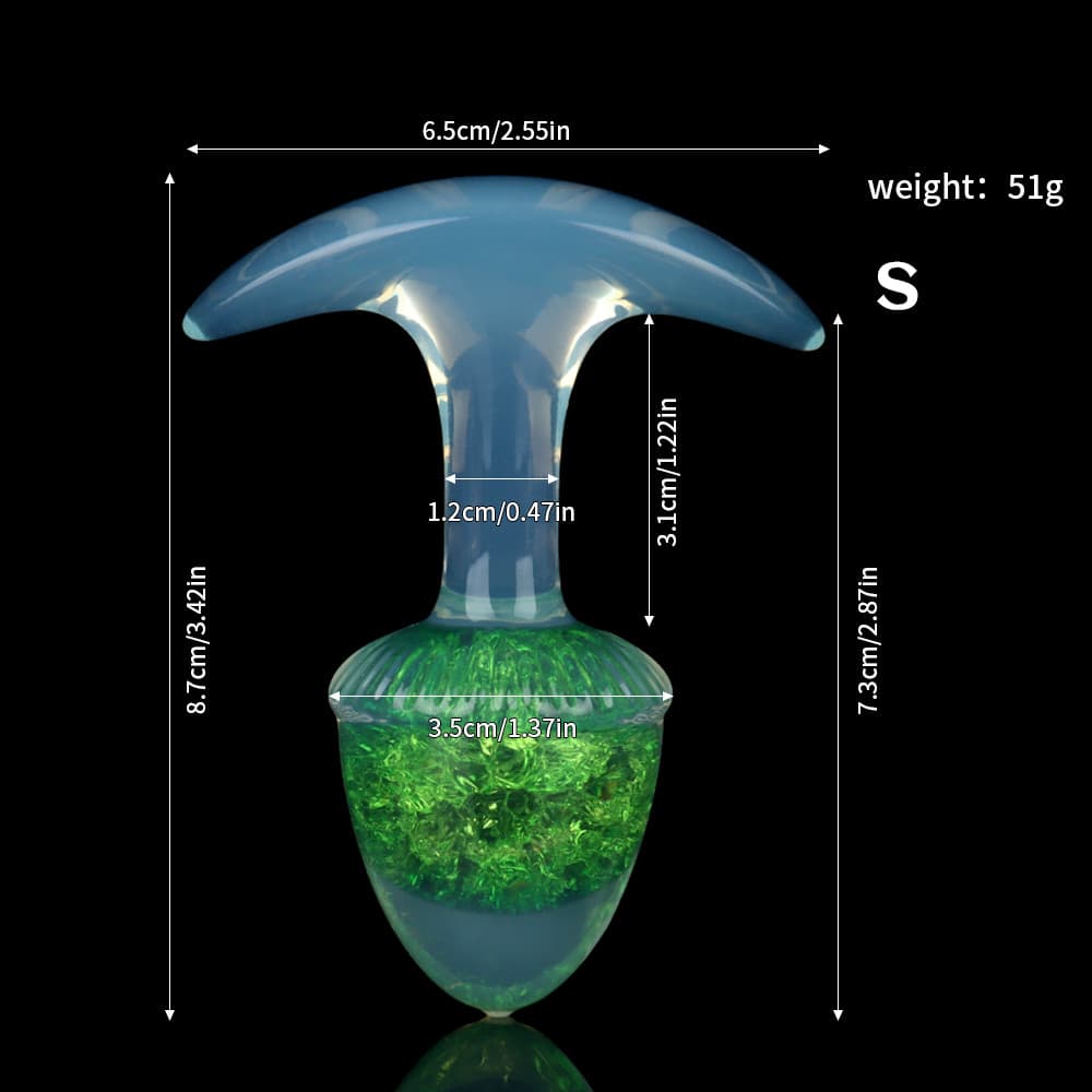 Chestnut Crystal Butter Plugs - 9 Colors