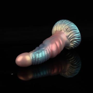 Knotdildo Gilt Hammer Rainbow Electric Dildo – Vibrating Silicone Toy