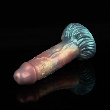 Knotdildo Juniper Rainbow Electric Dildo – Vibrating Silicone Toy