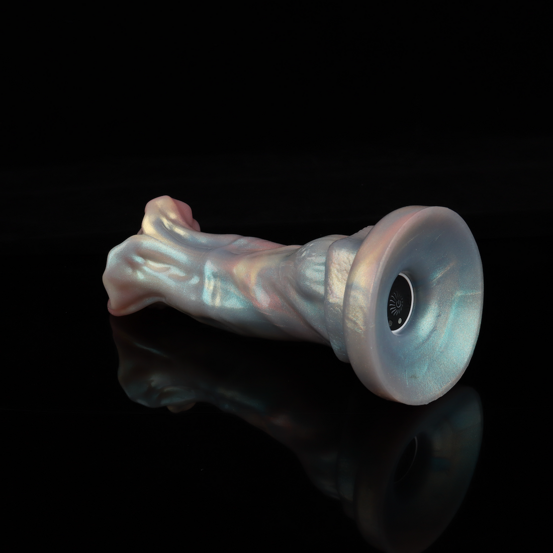 Knotdildo Cannibal Rainbow Electric Dildo – Vibrating Silicone Toy