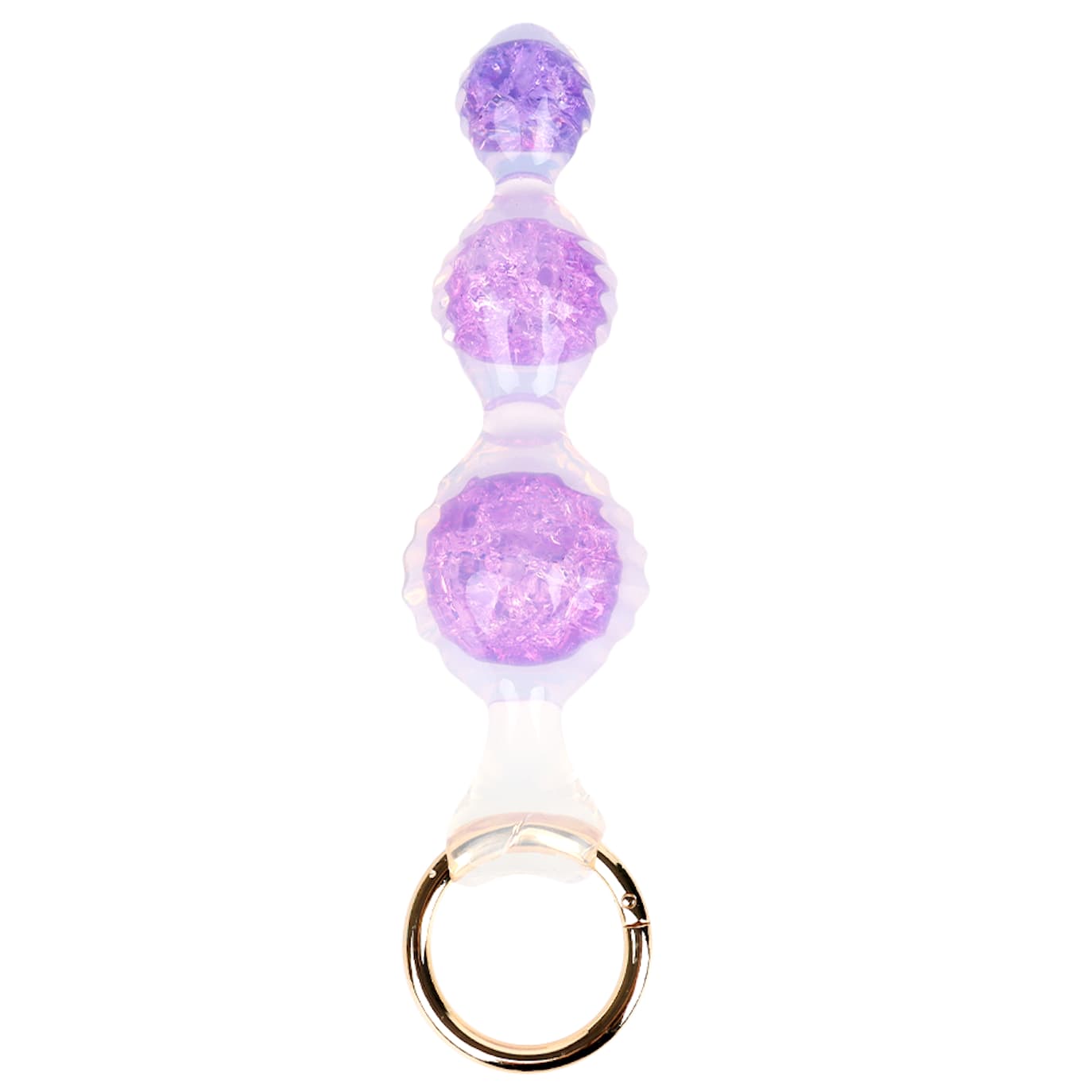 Ripple Three Crystal Butter Plug