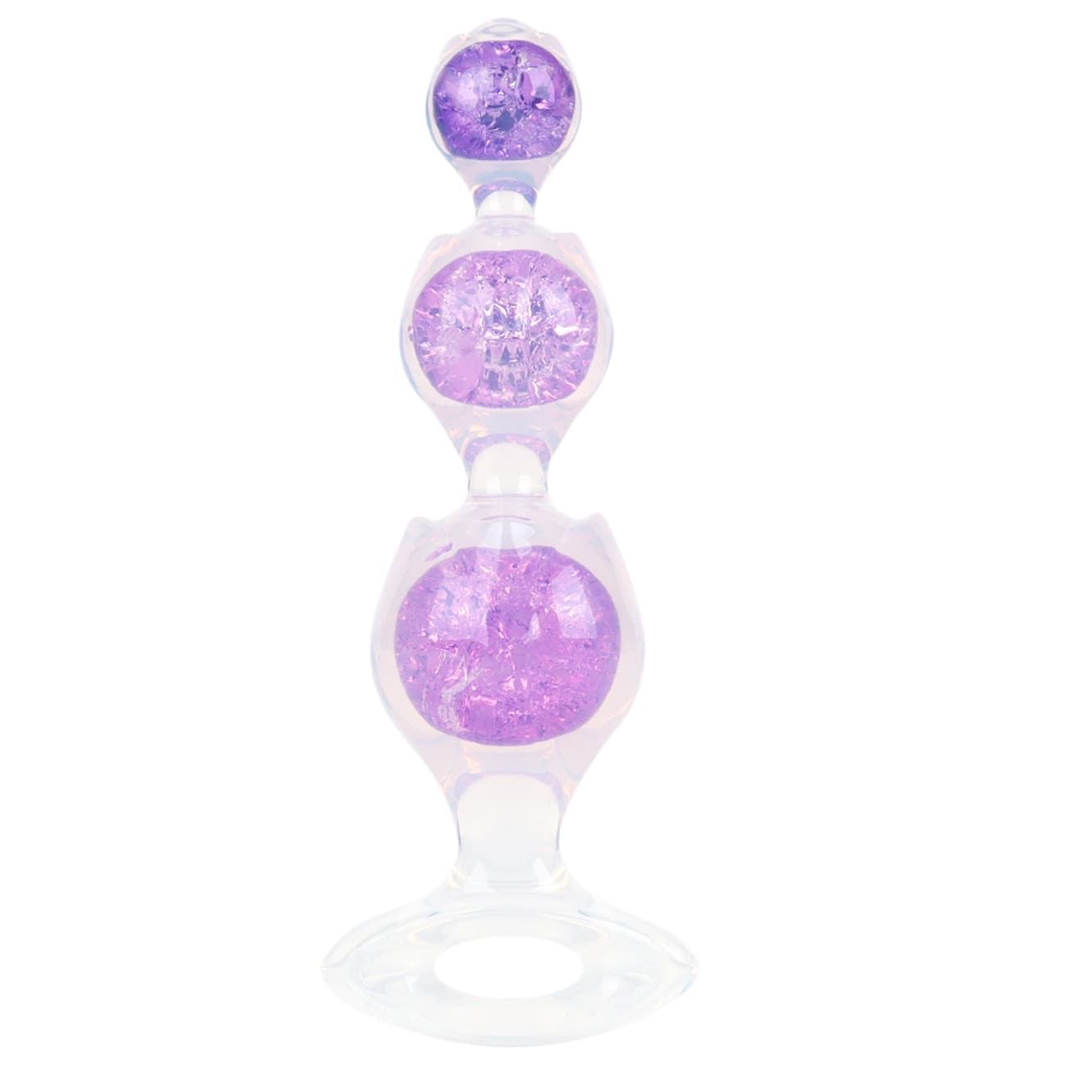 Flower Triple Crystal Butter Plug