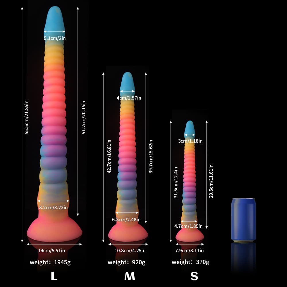 Knot Dildo Octopus Blue Yellow Purple Tentacle Dildo in various sizes for enhanced pleasure