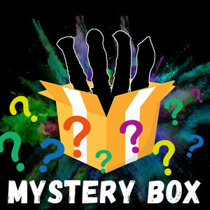 KnotDildo Mystery Box Dildo featuring various surprise toys for unique pleasure experiences