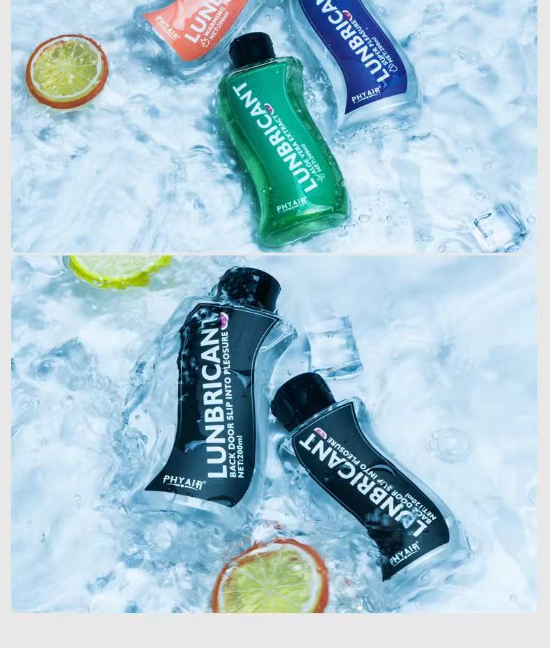 RealVagina 200ml Water Based Lube Lasts Long & Easy to Clean in a refreshing water setting