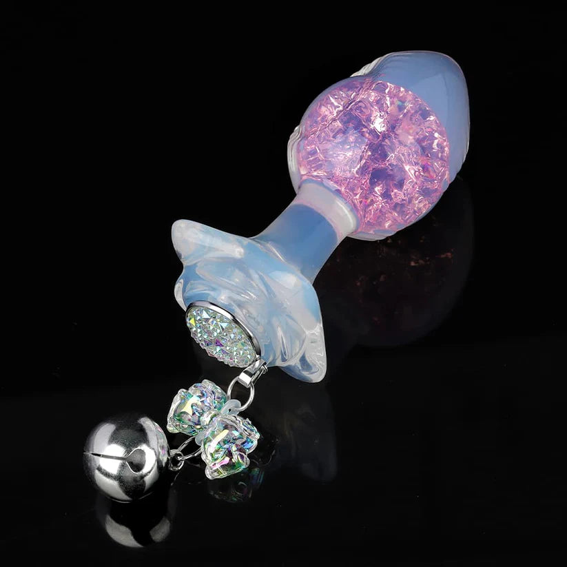 Knotdildo Crystal Silicone Plug – Sleek Design with Optional Accessories